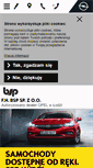 Mobile Screenshot of opel-bsp.pl